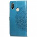 Фото Кожаный чехол (книжка) Art Case с визитницей для Xiaomi Redmi Note 5 Pro / Note 5 (DC) (Синий) на vchehle.ua