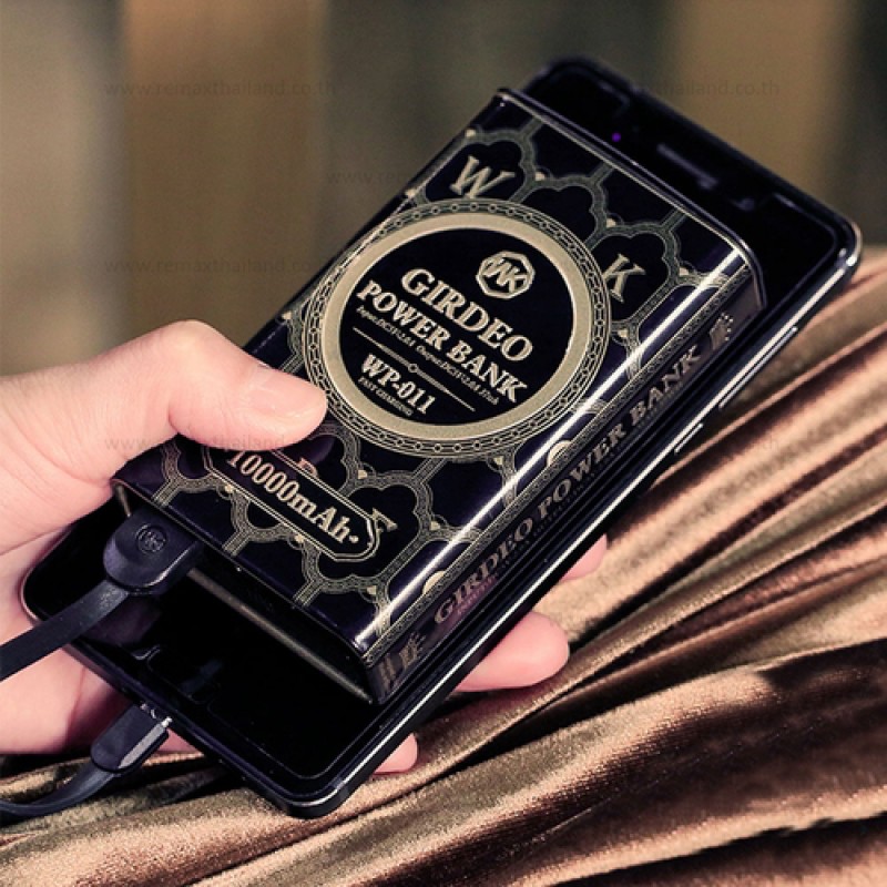 Фото Портативное зарядное устройство WK-Girdeo series (WP-011) Power Bank 10000 mAh (2 USB 2.0A) в магазине vchehle.ua
