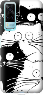 

Чехол Коты v2 для Vivo Y31 1212308
