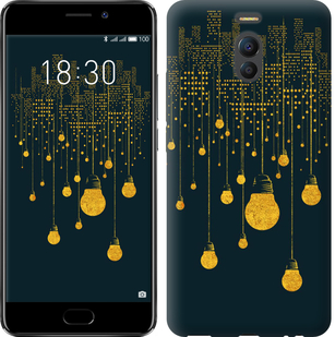 

Чохол Ілюстрація нічного міста на Meizu M6 Note 592381