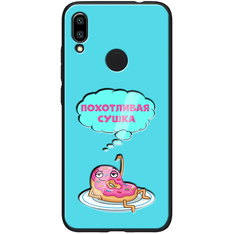 

TPU+PC чехол ForFun для Xiaomi Redmi Note 7S (Похотливая сушка / Голубой) 746648