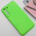 Фото Чохол Silicone Cover Lakshmi Full Camera (A) на Samsung Galaxy S21 FE (Салатовий / Neon Green) на vchehle.ua