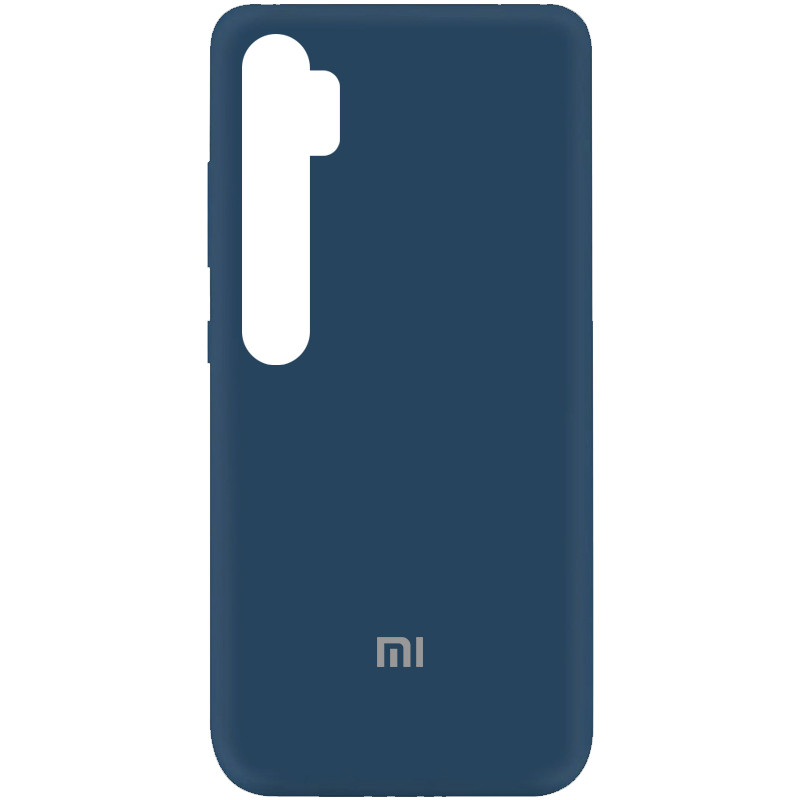 

Чохол Silicone Cover My Color Full Protective (A) на Xiaomi Mi Note 10 Lite (Синій / Navy blue) 915127