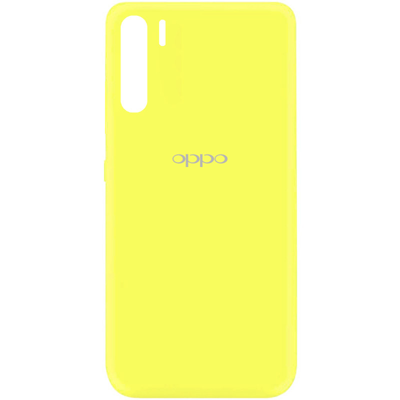 

Чехол Silicone Cover My Color Full Protective (A) для Oppo A91 (Желтый / Flash) 910850