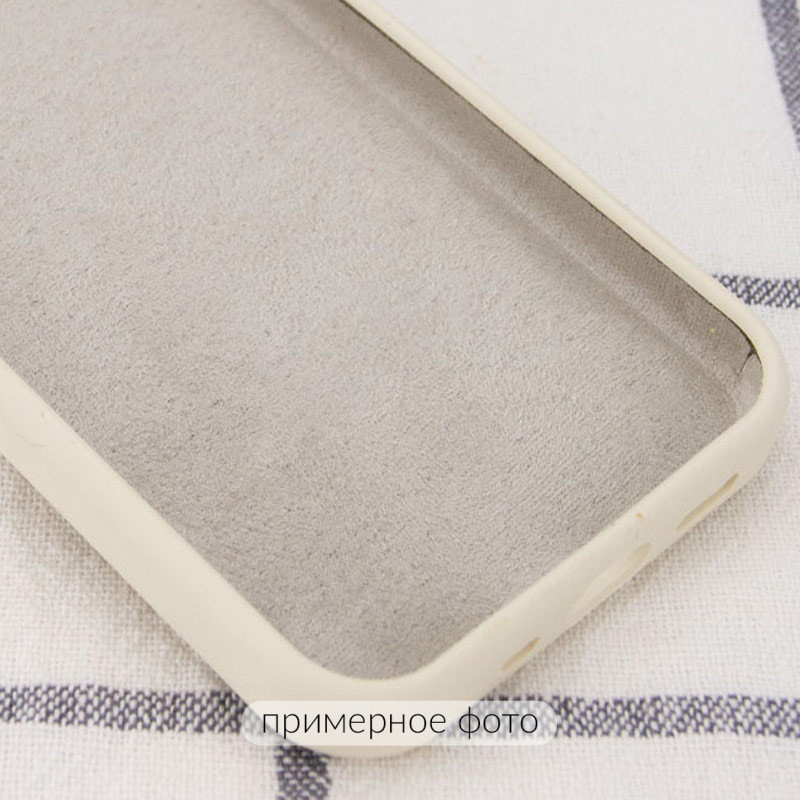 Фото Чохол Silicone Case Full Protective (AA) NO LOGO на Apple iPhone 16 Pro Max (6.9") (Бежевий / Antigue White) в маназині vchehle.ua