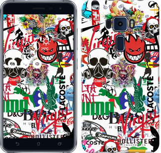 

Чехол Many different logos для Asus Zenfone 3 ZE520KL 638196
