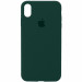 Чохол Silicone Case Full Protective (AA) на Apple iPhone XR (6.1") (Зелений / Forest green)