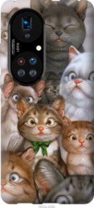 Чехол коты для Huawei P50