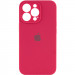 Чохол Silicone Case Full Camera Protective (AA) на Apple iPhone 16 Pro Max (6.9") (Червоний / Rose Red)