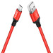 Фото Дата кабель Hoco X14 Times Speed USB to MicroUSB (1m) (Червоний) в маназині vchehle.ua