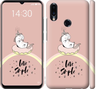 

Чохол Єдинорожки в пончике на Meizu Note 9 719402