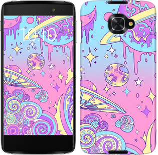 

Чохол Рожева галактика на Alcatel idol 4s 657977