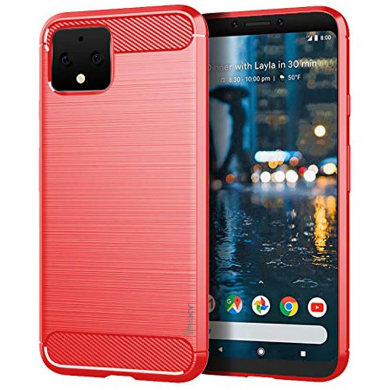 

TPU чехол iPaky Slim Series для Google Pixel 4 (Красный) 858407