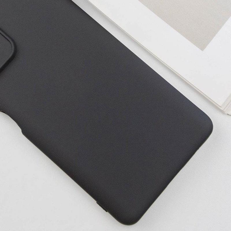 Фото Чохол Silicone Cover Lakshmi Full Camera (AA) на Xiaomi Redmi 10 (Чорний / Black) на vchehle.ua
