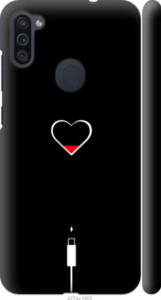 Чохол Підзарядка серця на Samsung Galaxy A11 A115F