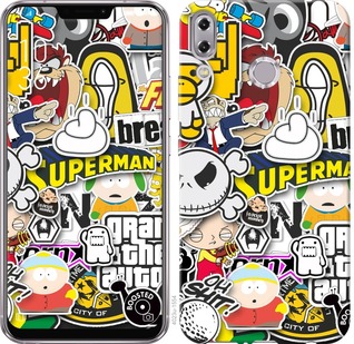 

Чохол Popular logos на Asus Zenfone 5 ZE620KL 667569