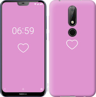 

Чохол Серце 2 на Nokia 6.1 Plus 912571