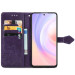 Купить Кожаный чехол (книжка) Art Case с визитницей для Samsung Galaxy A22 4G / M32 (Фиолетовый) на vchehle.ua