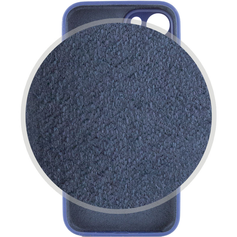 Фото Чехол Silicone Case Full Camera Protective (AA) для Apple iPhone 15 Plus (6.7") (Синий / Deep navy) на vchehle.ua