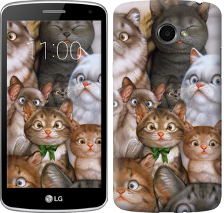 

Чехол коты для LG K5 X220 476497