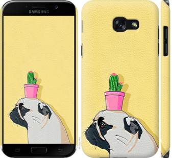

Чехол Мопс с кактусом для Samsung Galaxy A5 (2017) 795368