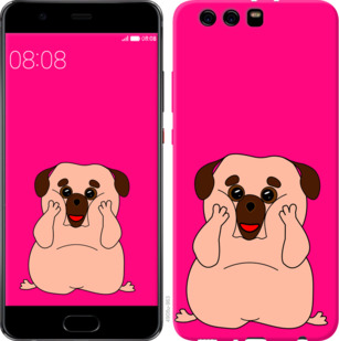 

Чохол Веселий мопс на Huawei P10 Plus 928572