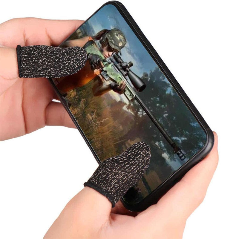 Напальчники ігрові Borofone BG1 Superconducting fiber mobile game finger cots (Чорний)