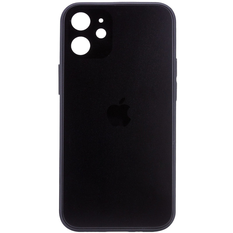 

TPU+Glass чохол GLOSSY Logo Full camera на Apple iPhone 12 mini (5.4") (Чорний) 1093887