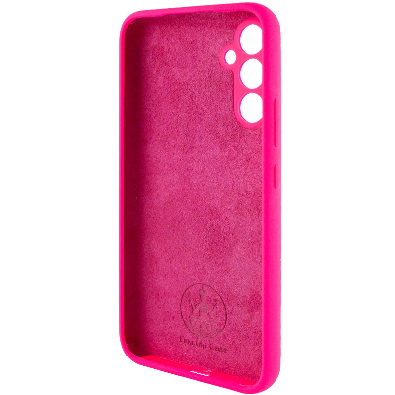 Чохол Silicone Cover Lakshmi Full Camera (AAA) на Samsung Galaxy S24 FE (Рожевий / Barbie pink) в магазині vchehle.ua