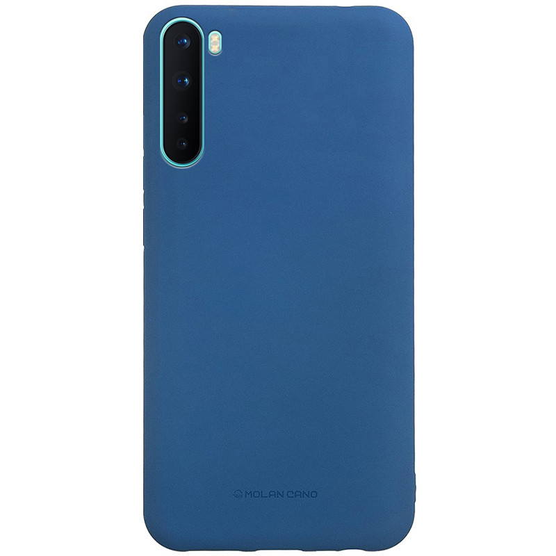 

TPU чехол Molan Cano Smooth для OnePlus Nord (Синий) 931134