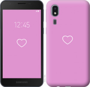 Чехол Сердце 2 для Samsung Galaxy A2 Core A260F