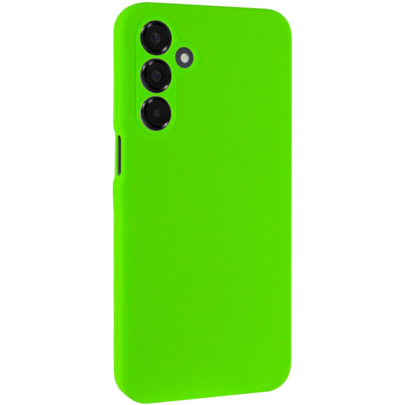 Чохол Silicone Cover Lakshmi Full Camera (AA) на Samsung Galaxy A16 4G/5G (Салатовий / Neon green)