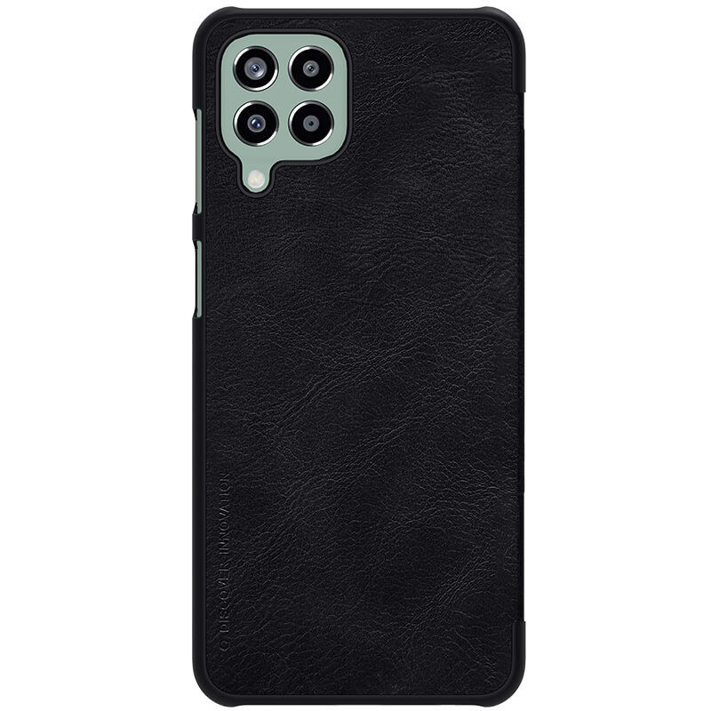 Фото Кожаный чехол (книжка) Nillkin Qin Series для Samsung Galaxy M53 5G (Черный) на vchehle.ua