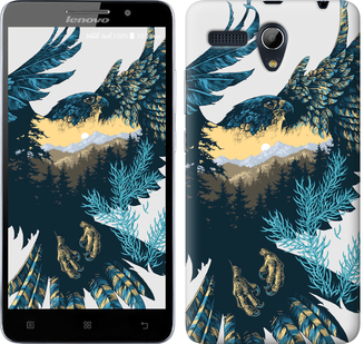

Чохол Арт-орел на тлі природи на Lenovo A616 239191