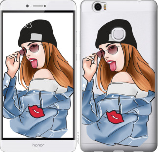 

Чехол Девушка v3 для Huawei Honor Note 8 843145