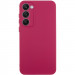 Чехол Silicone Cover Lakshmi Full Camera (A) для Samsung Galaxy S23 (Бордовый / Marsala)