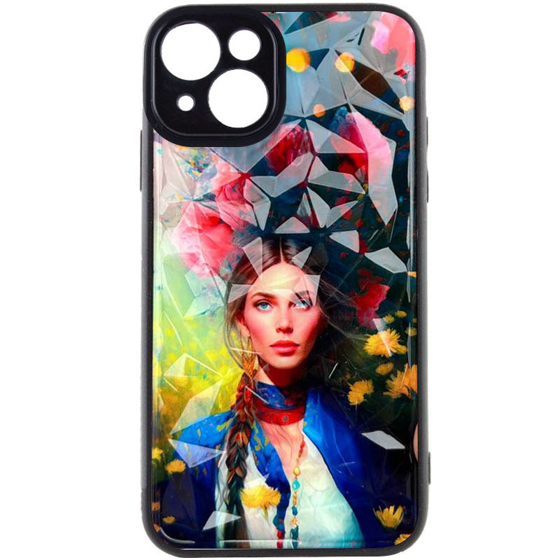 TPU+PC чохол Prisma Ladies на Apple iPhone 13 (6.1") (Peonies)