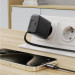 Купить СЗУ Acefast A110 GaN With Retractable Cable Type-C PD30W (1USB-C) (Black) на vchehle.ua