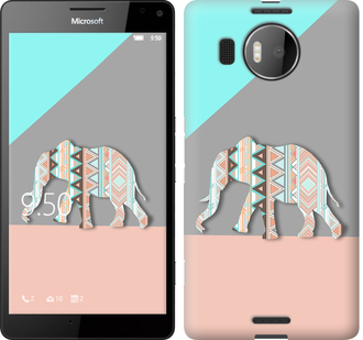 

Чохол Візерунчастий слон на Microsoft Lumia 950 XL Dual Sim 224887