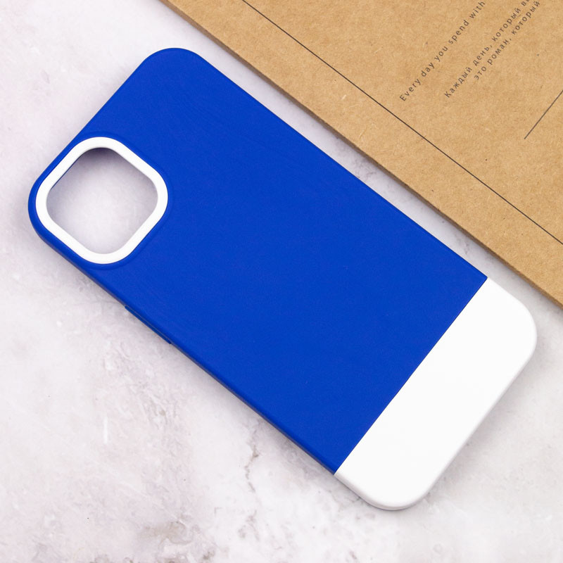 Чохол TPU+PC Bichromatic на Apple iPhone 11 Pro Max (6.5") (Navy Blue / White) в магазині vchehle.ua