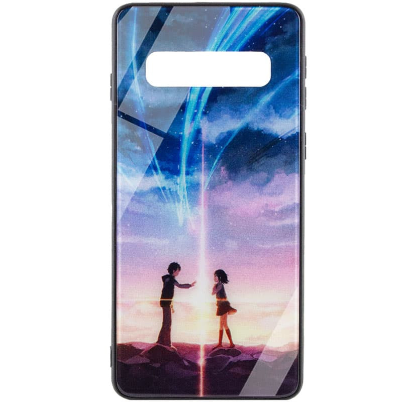 TPU+Glass чохол Diversity на Samsung Galaxy S10 (Connection)