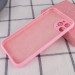 Фото Чехол Silicone Case Full Camera Protective (AA) NO LOGO для Apple iPhone 12 Pro Max (6.7") (Розовый / Light pink) на vchehle.ua