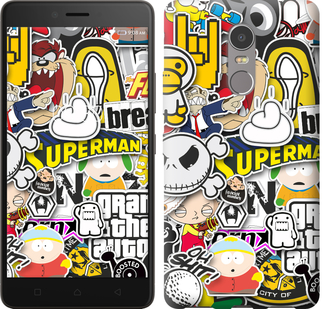 

Чехол Popular logos для Lenovo K6 Note 627942