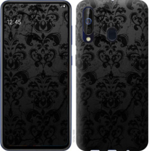 Чехол узор черный для Samsung Galaxy A60 2019 A606F