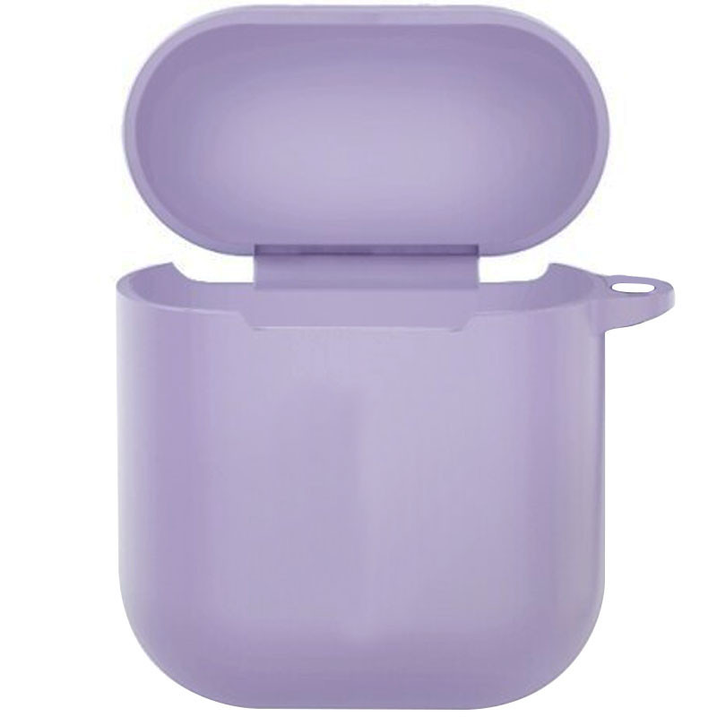 

Силіконовий футляр New з карабіном для навушників Airpods 1/2 (Ліловий / Lilac Pride) 1185249