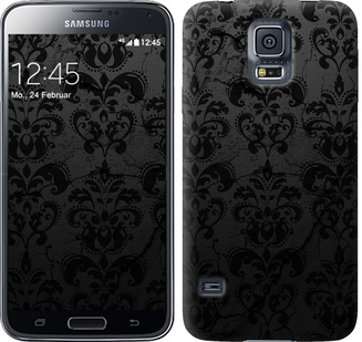 

Чехол узор черный для Samsung Galaxy S5 g900h 647788