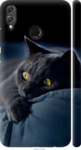 Чехол Дымчатый кот для Huawei Honor 8X