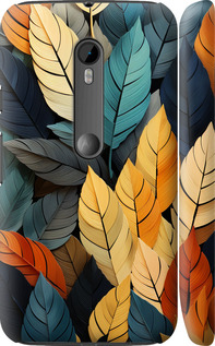 

Чохол Кольорове листя на Motorola Moto G3 1629788