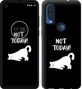 

Чехол Уставший кот для Motorola One Vision 874573