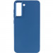 Фото TPU чехол Bonbon Metal Style для Samsung Galaxy S24+ (Синий / Denim Blue) на vchehle.ua